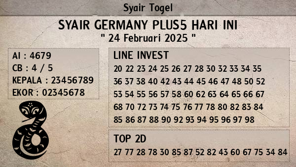 Prediksi Germany Plus5