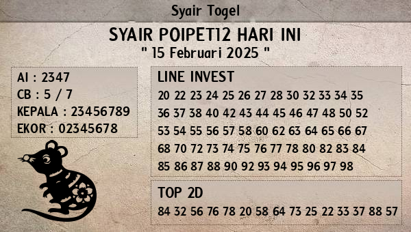 Prediksi Poipet12