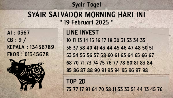 Prediksi Salvador Morning