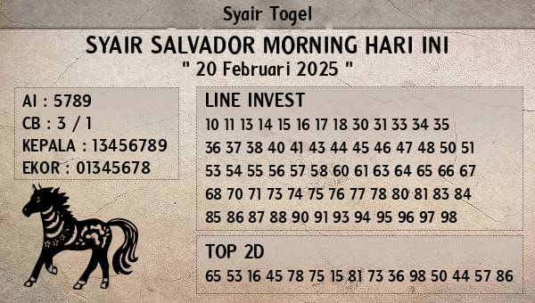 Prediksi Salvador Morning