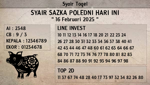 Prediksi Sazka Poledni