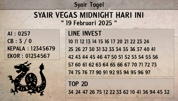 Prediksi Vegas Midnight