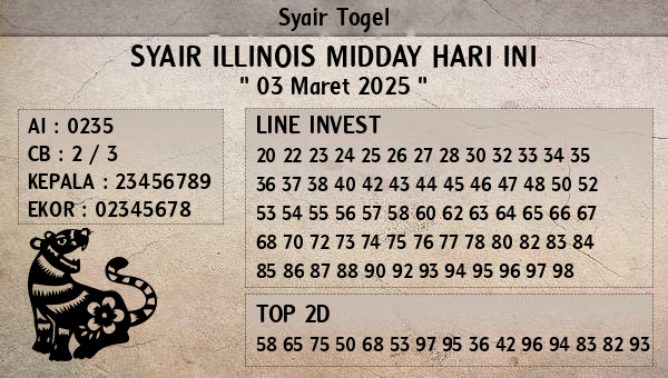 Prediksi Illinois Midday