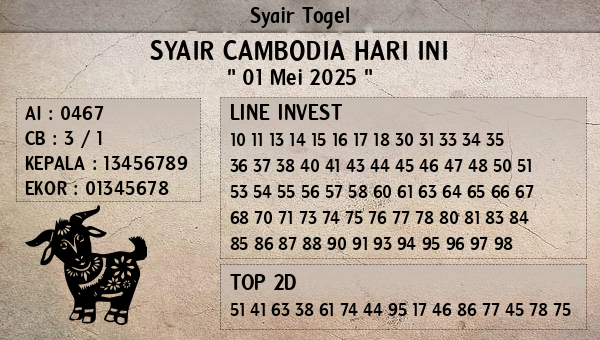 Prediksi Cambodia