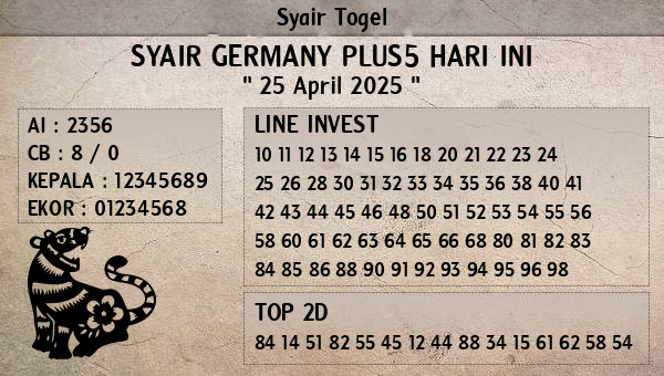 Prediksi Germany Plus5