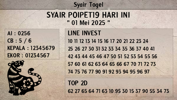 Prediksi Poipet19