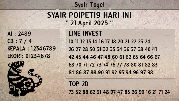Prediksi Poipet19