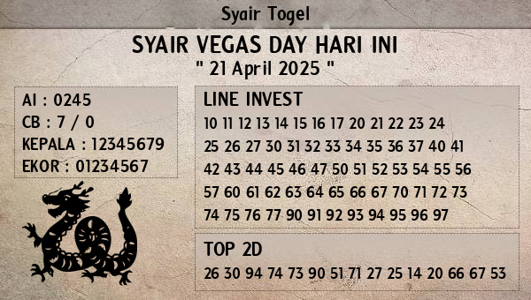 Prediksi Vegas Day