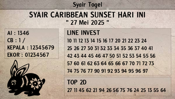 Prediksi Caribbean Sunset