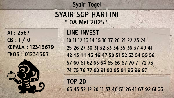 Prediksi SGP