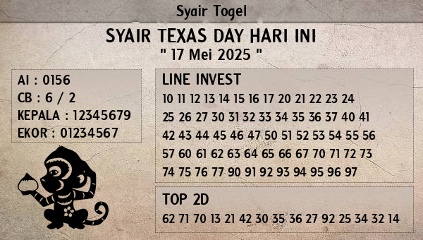 Prediksi Texas Day