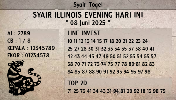 Prediksi Illinois Evening