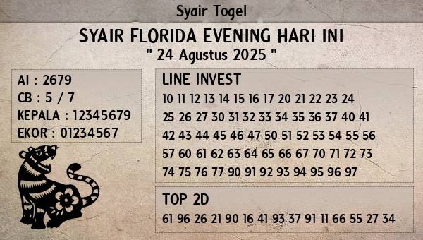 Prediksi Florida Evening