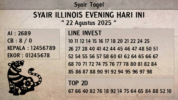 Prediksi Illinois Evening