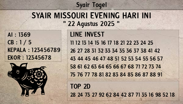 Prediksi Missouri Evening