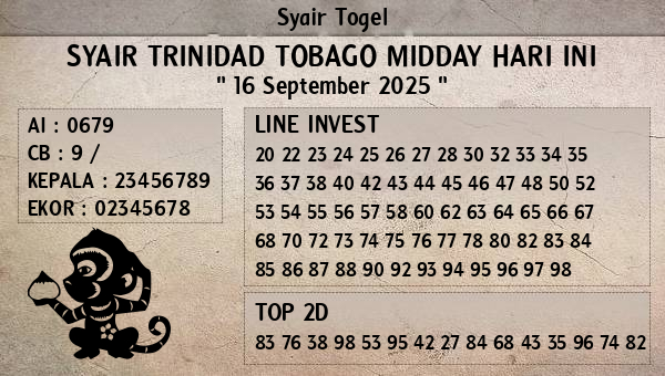 Prediksi Trinidad Tobago Midday
