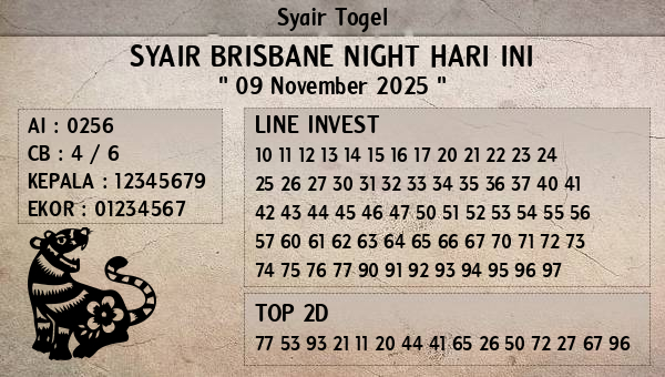 Prediksi Brisbane Night