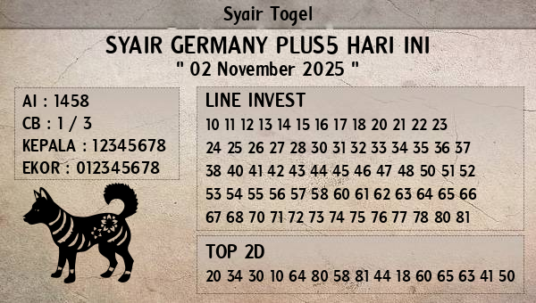 Prediksi Germany Plus5