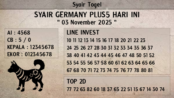 Prediksi Germany Plus5