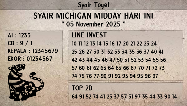 Prediksi Michigan Midday
