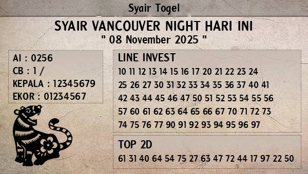 Prediksi Vancouver Night