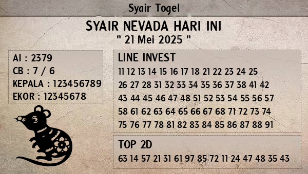 Prediksi Nevada