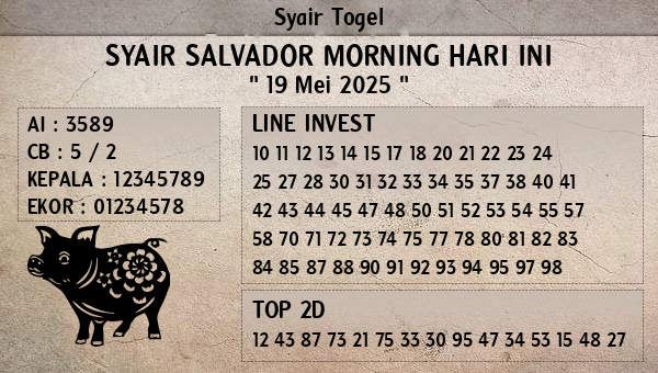 Prediksi Salvador Morning