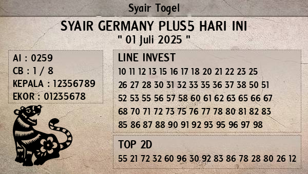 Prediksi Germany Plus5